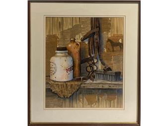 The Tack Room Shelf (No 2) - Karen Marlow