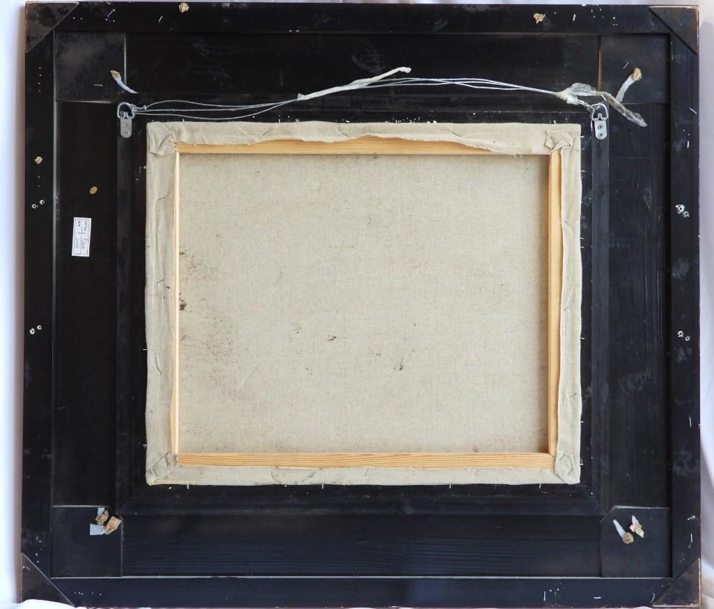 Conrad Kiesel The Mandolin Player, Hand Enhanced Giclee on Canvas