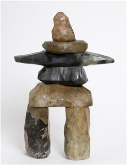 Large Inukshuk with Dark Centre - Clivelon Totan