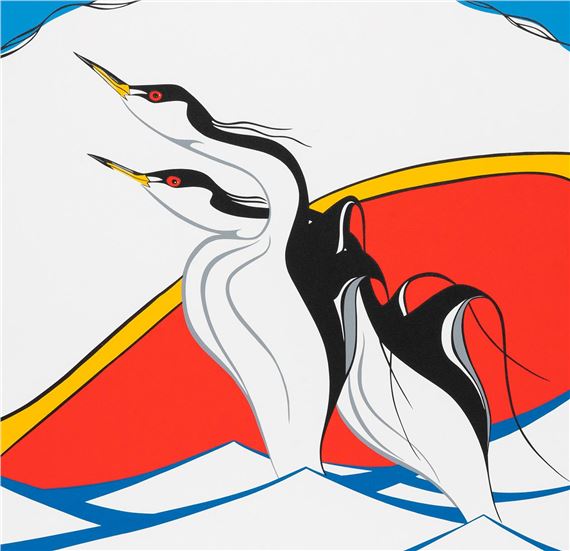 Rick Beaver | Untitled - Herons | MutualArt