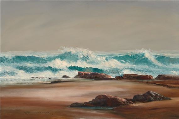 Terry Gleeson | outback scene | MutualArt
