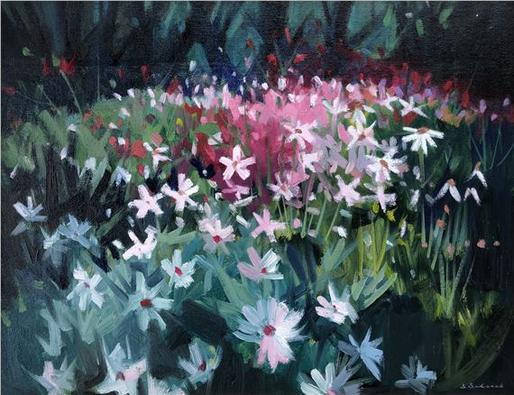 Beryl's Garden No 2 by Brian Badcock