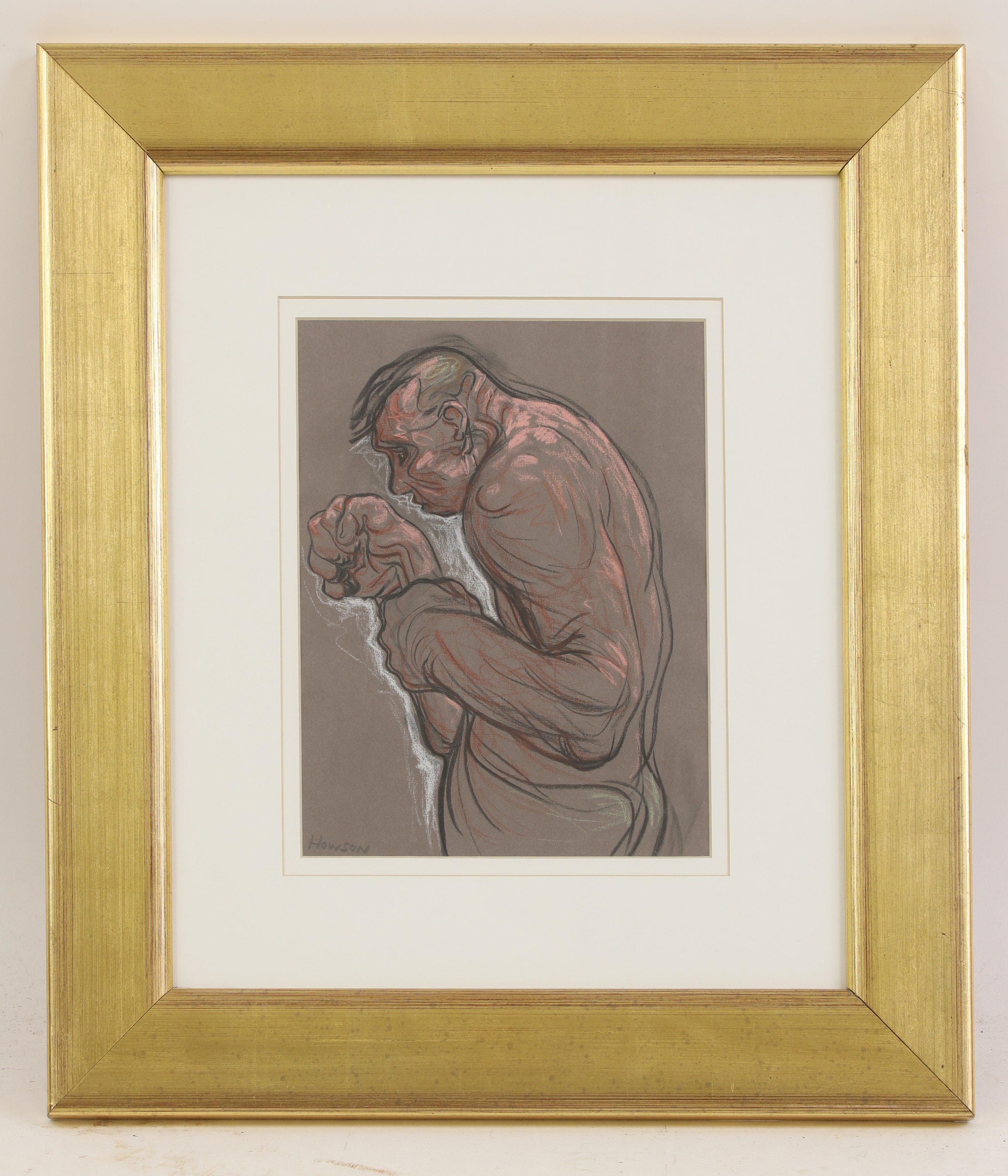 Peter Howson Obe | Portrait of a man | MutualArt