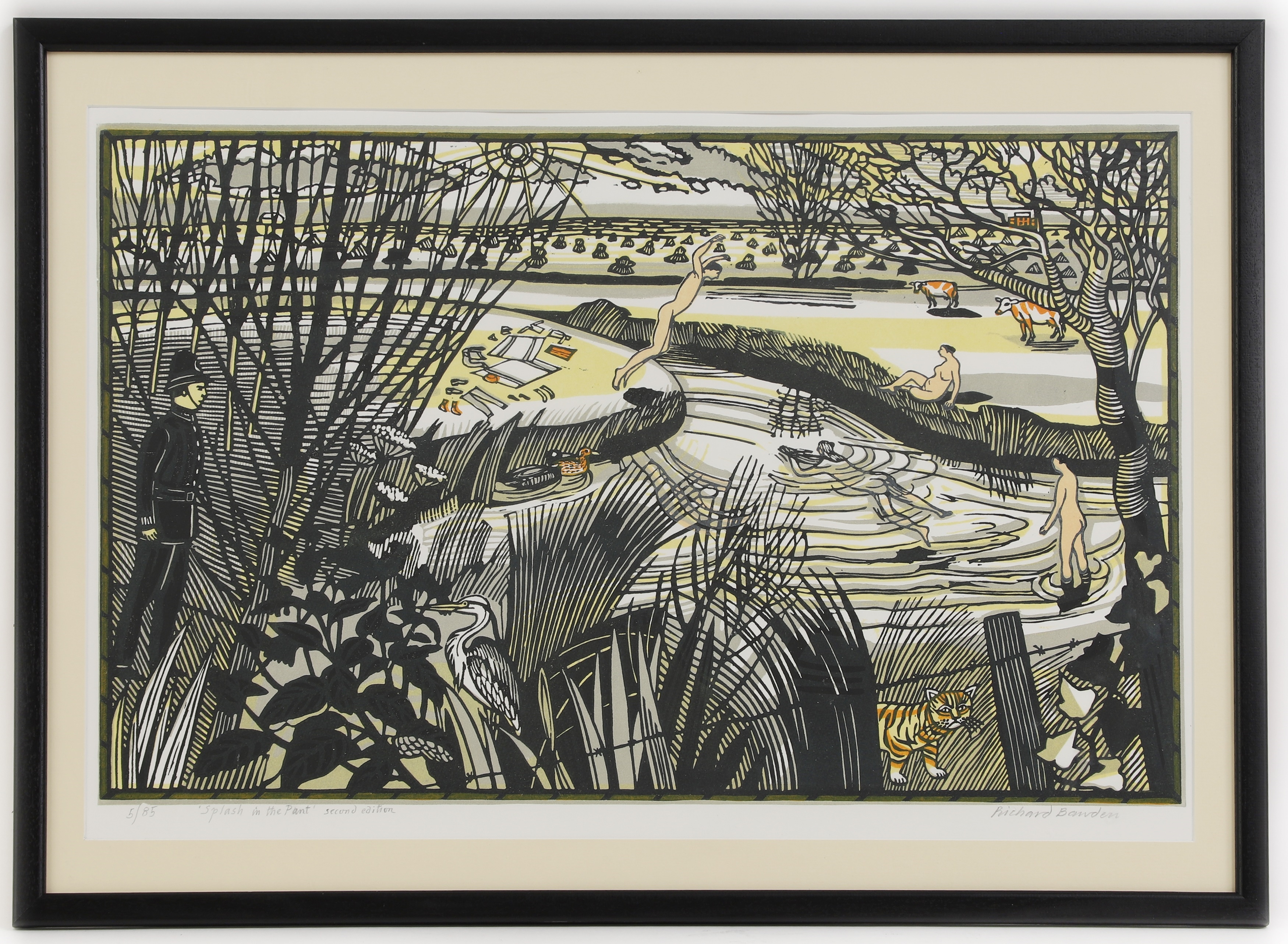 Richard Bawden | Splash in the Pant (2014) | MutualArt