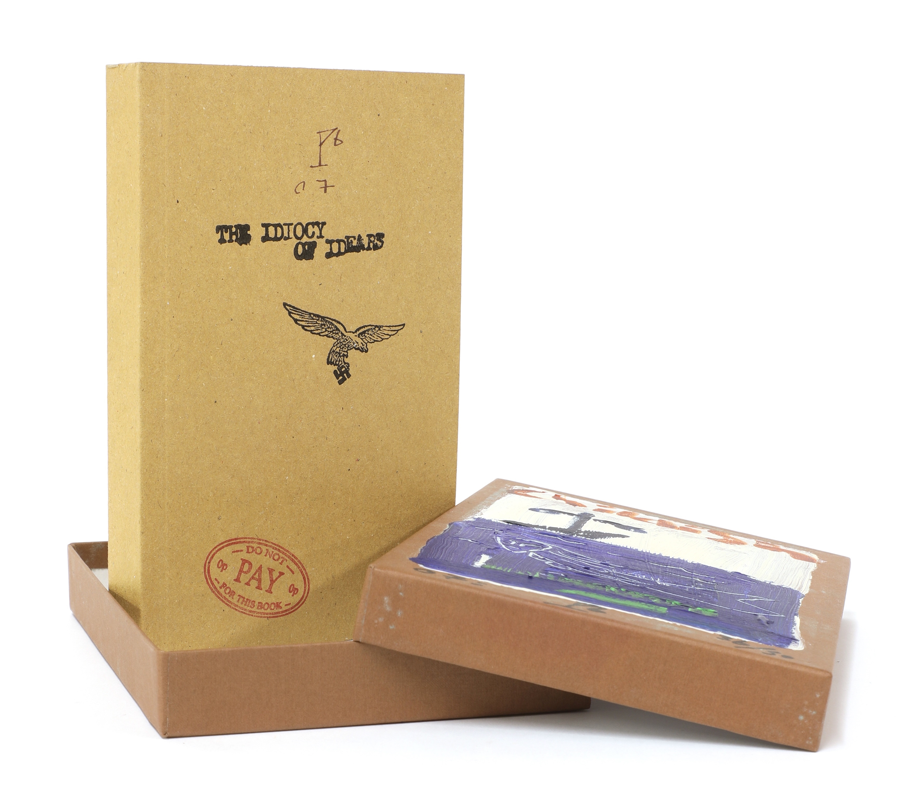 Billy Childish | The Idiocy of Idears [sic] - a hand-painted box ...