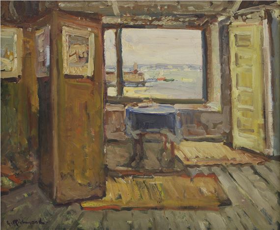 Sea view by Leonard Richmond