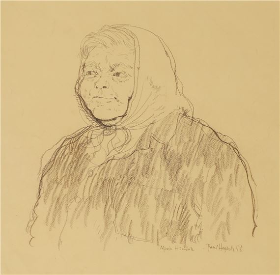 Czech woman Maria Hachova by Paul Hogarth, 53