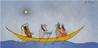 Eight oarsmen - Andrzej Kuhn