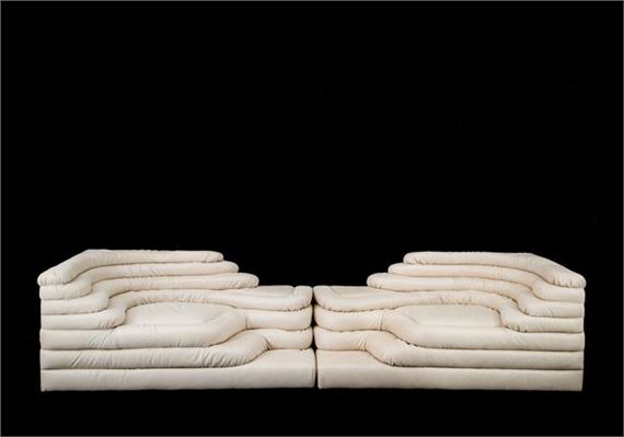 Divano DS-1025 'Terrazza' per DE SEDE by Ubald Klug, '70