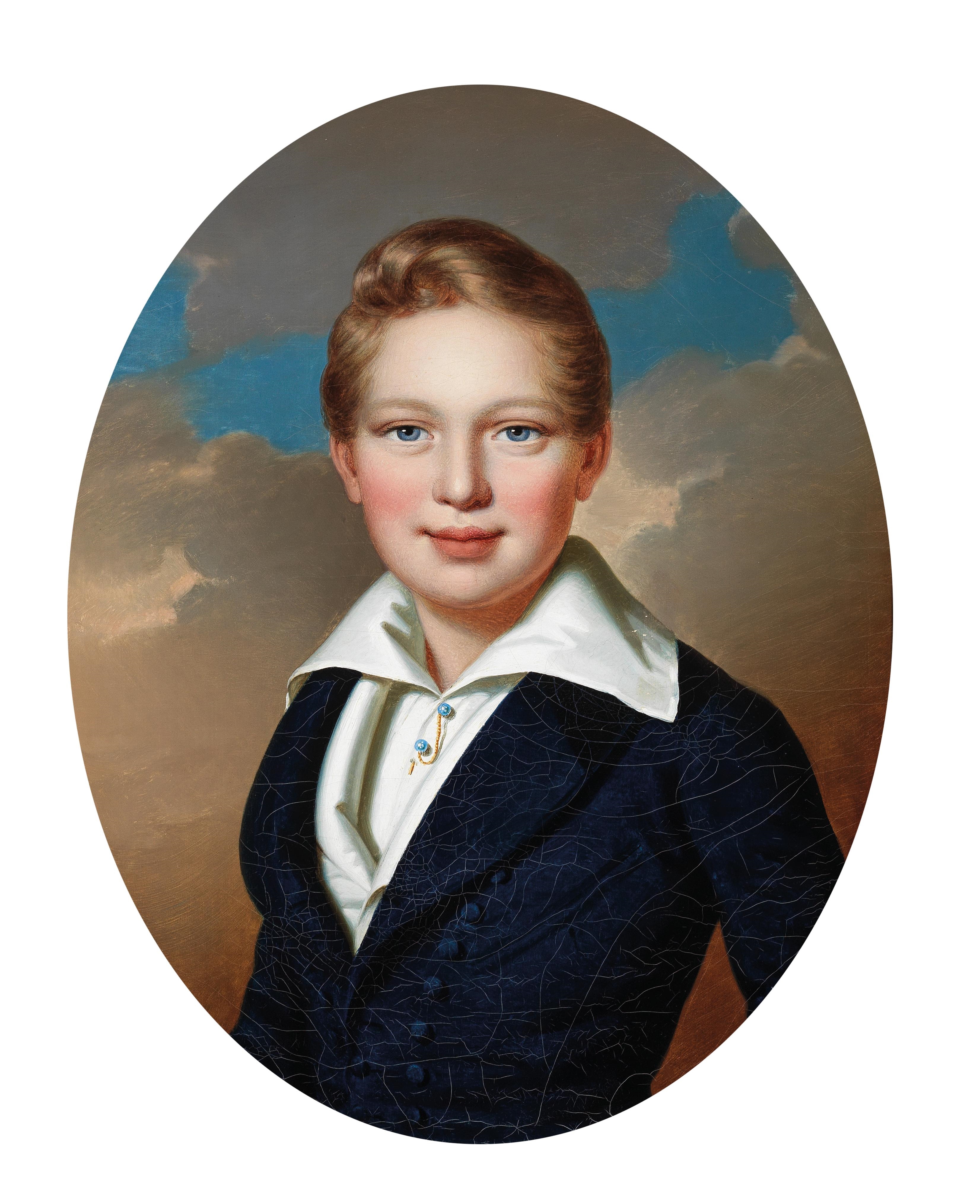 Portrait of Archduke Alexander Leopold by Anton Einsle, 1801