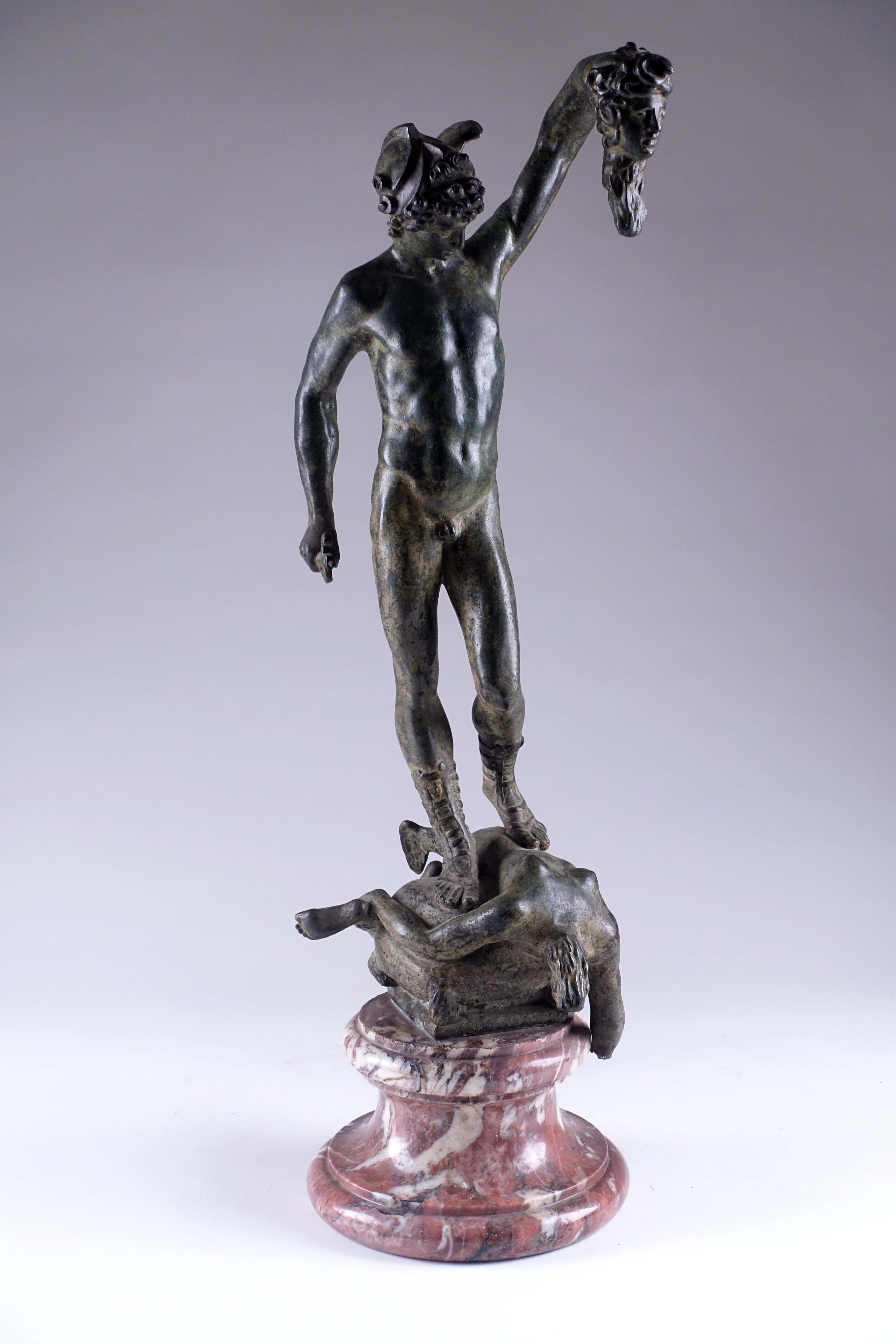 Persée tenant la tête de Méduse by Benvenuto Cellini