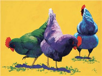 Untitled - A Chick Party - Julia Lucich