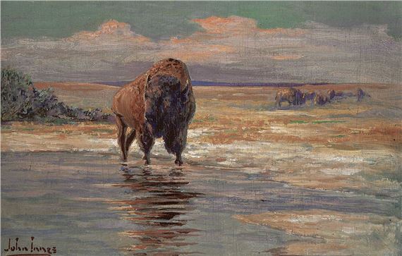 John Innes | Monarch of the Prairie (Circa 1910) | MutualArt
