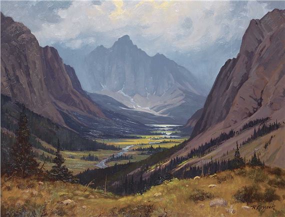 Storm Over Minnewanka