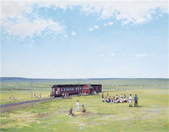 We Did Not Want to Settle in 'Siniboia by Peter Shostak, 2012