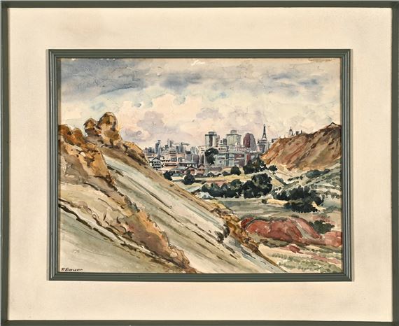 JOHANNESBURG LANDSCAPE by Fred Bauer