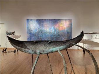 Review: Sculptor Corrina Sephora’s Retrospective Sails on Rich Boat Symbolism
