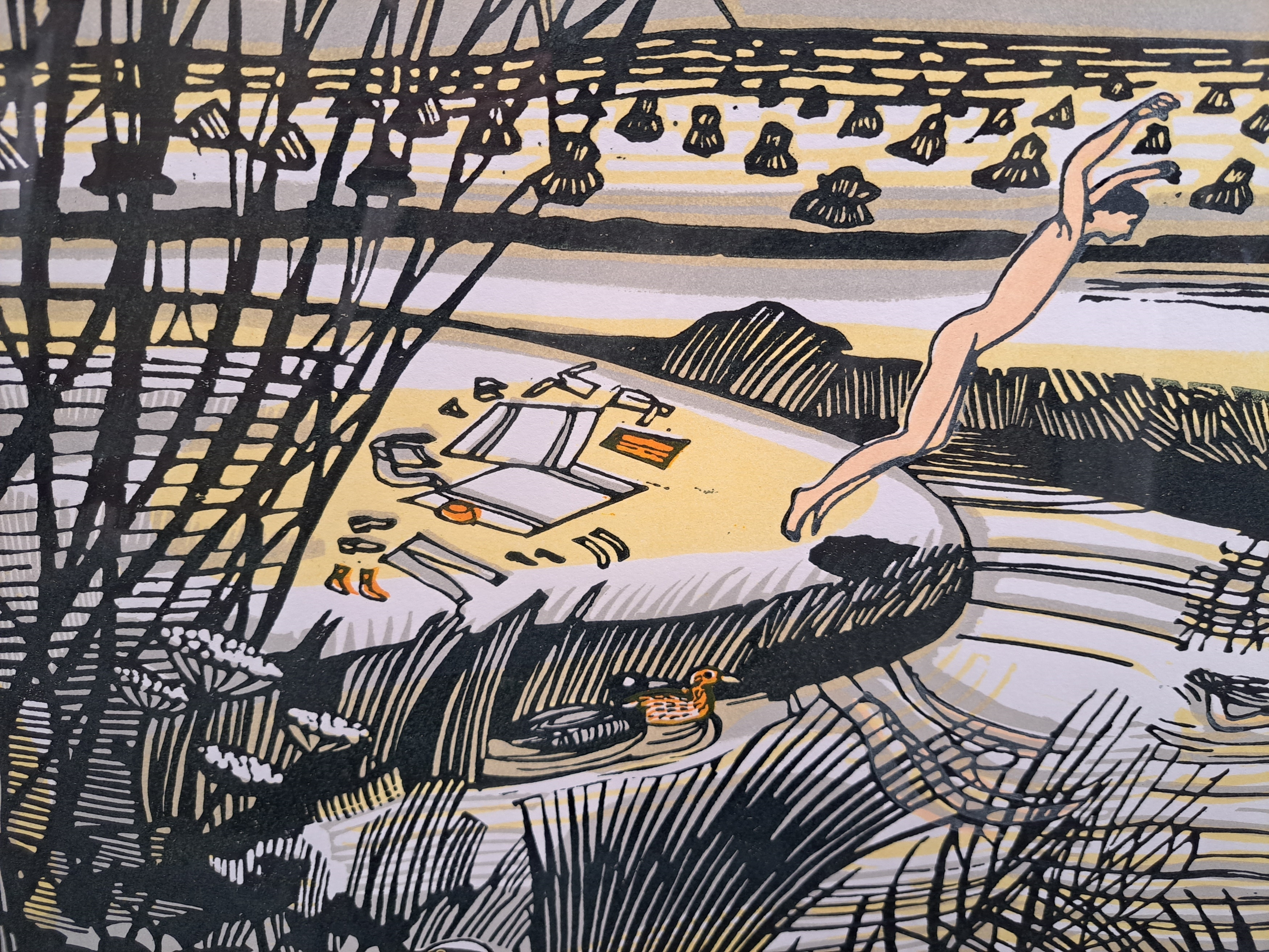 Richard Bawden | Splash in the Pant (2014) | MutualArt