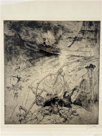 Le Fléau by Jules de Bruycker, 1917