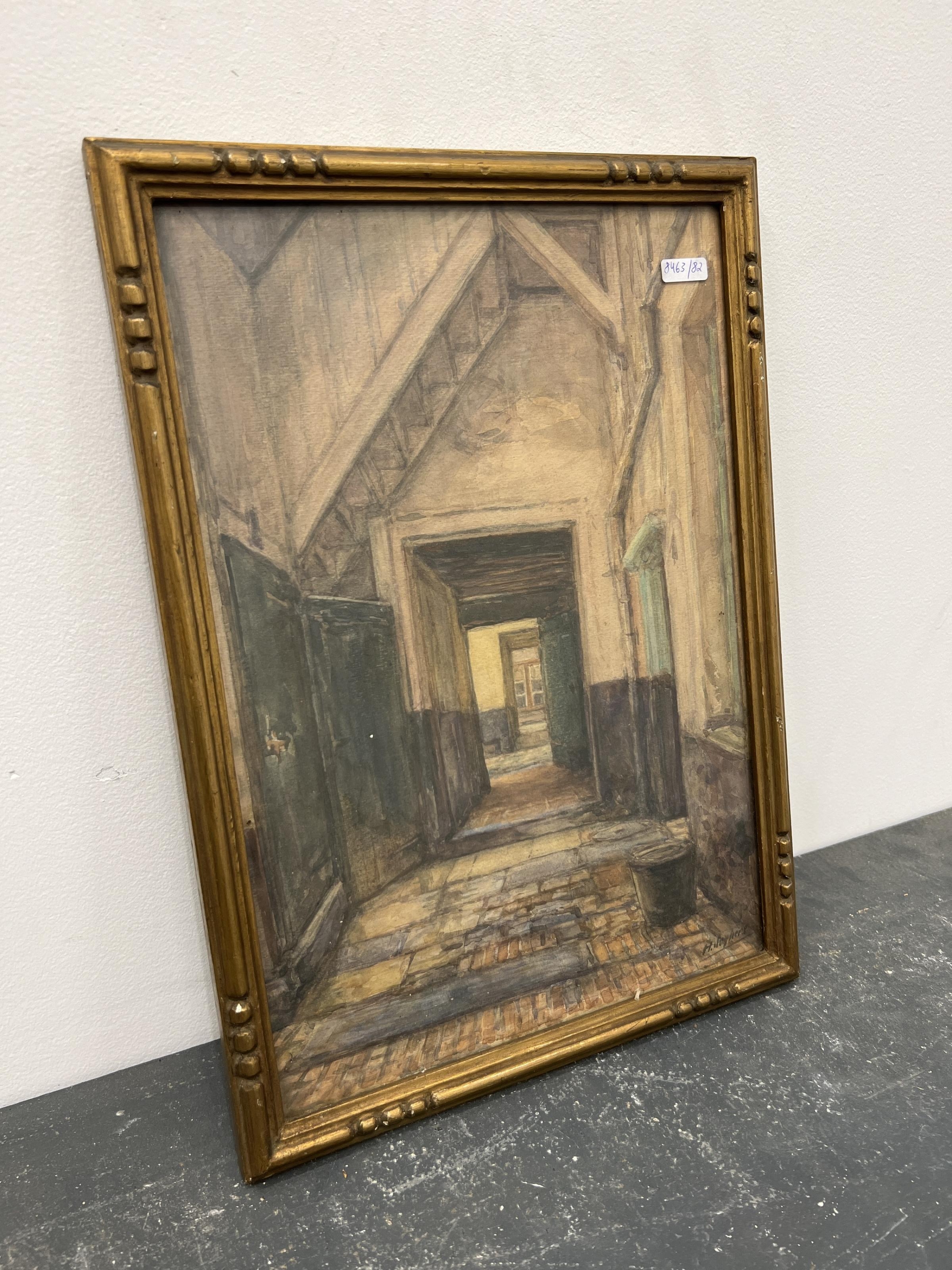 Henri Seghers | Vue d'une ruelle | MutualArt