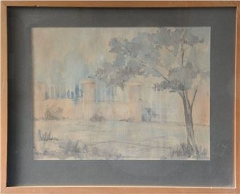 Tree and fence - Ino Bonello