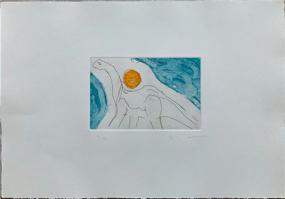 Estinto by Mario Schifano, 1983