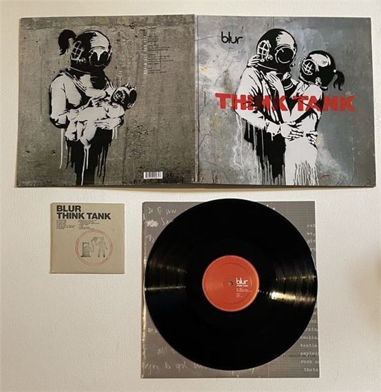 Banksy | A 33T record - Blur Think Tank | MutualArt