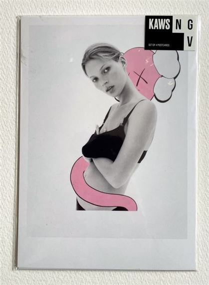 KAWS | Four postcards with Kate Moss | MutualArt