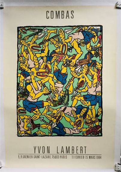 Robert Combas | Figuration Libre, France - Etats unis (1984