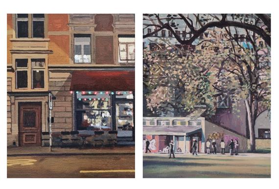 Emanuel Roth & Josef Schäppi: Malerei Im Dialog - Galerie Alex Schlesinger