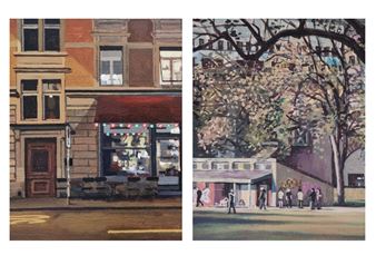 Emanuel Roth & Josef Schäppi: Malerei Im Dialog - Galerie Alex Schlesinger