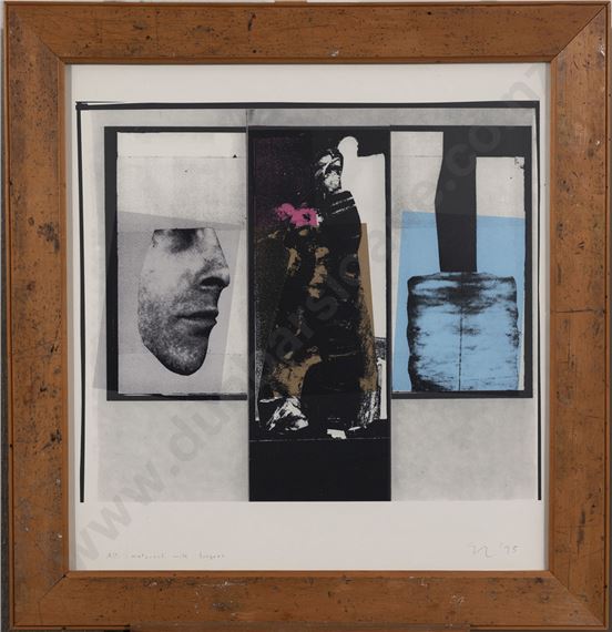 Gordon Crook (1921 - 2011) - Matriach With Bouquet by Gordon Crook