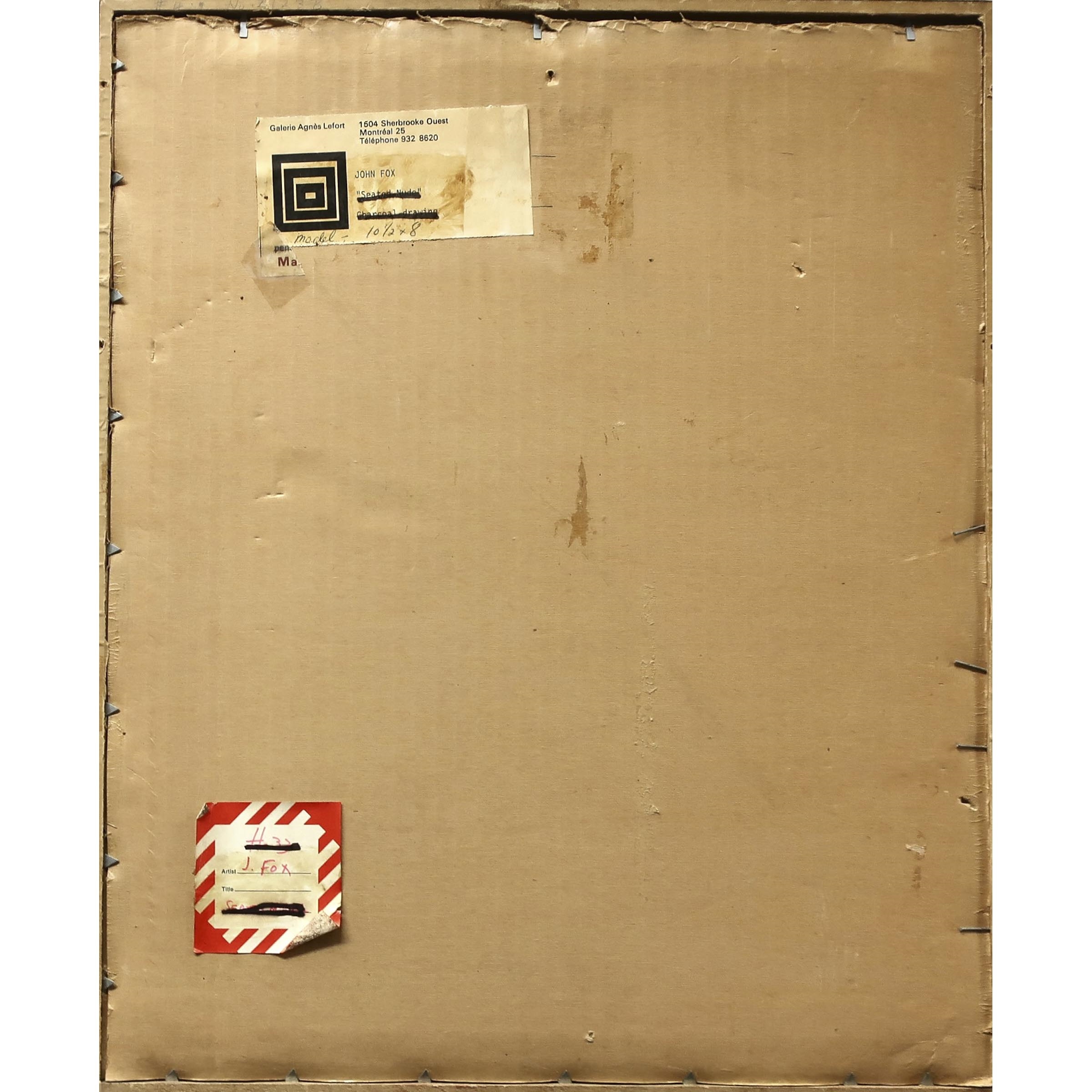 John Richard Fox SEATED FIGURE MutualArt