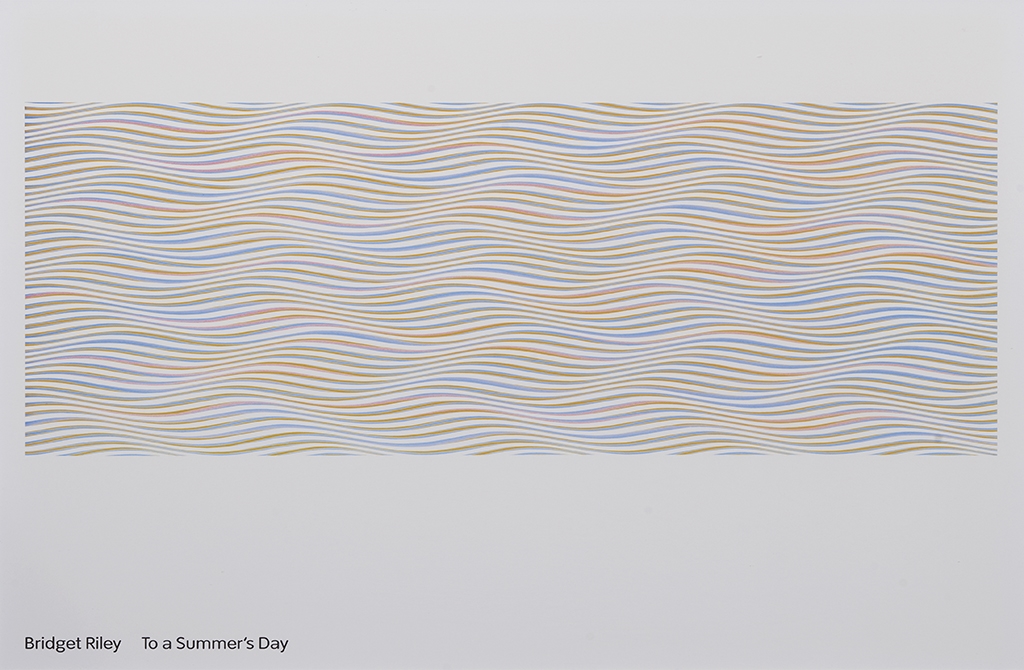Bridget Riley Poster