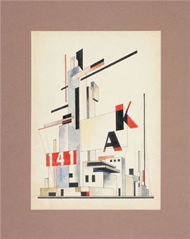 Layout - Konstantin Stepanovich Melnikov