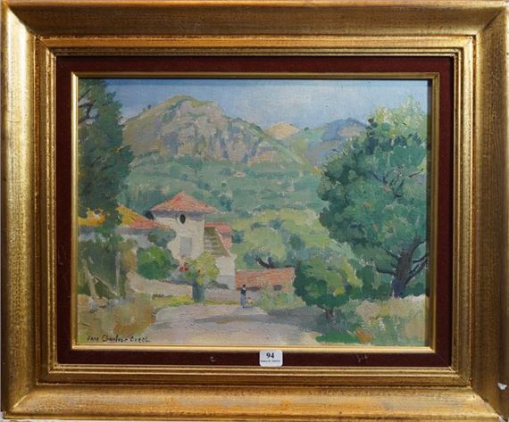94- Jane CHAULEUR-OZEEL ''Landscapes of Provence''... - Lot 94 - Siboni by Jane Chauleur-Ozeel