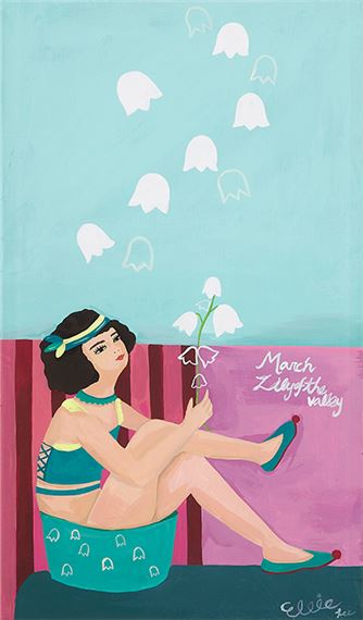 Soapy March by Ellie Lee, 2018