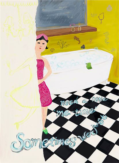 Rainy Bath by Ellie Lee, 2022-2023