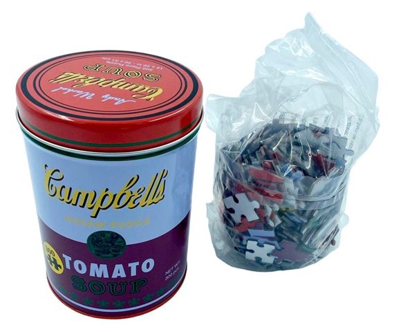 【アンディウォーホル】Campbell's Soup Puzzle 200ピース Andy Warhol Campbell's Soup Can Puzzles