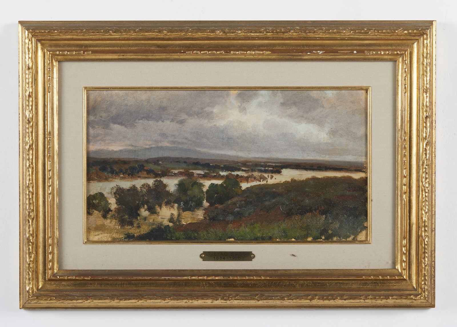 Pietro Sassi | The flood at the last 8 days 1896 | MutualArt