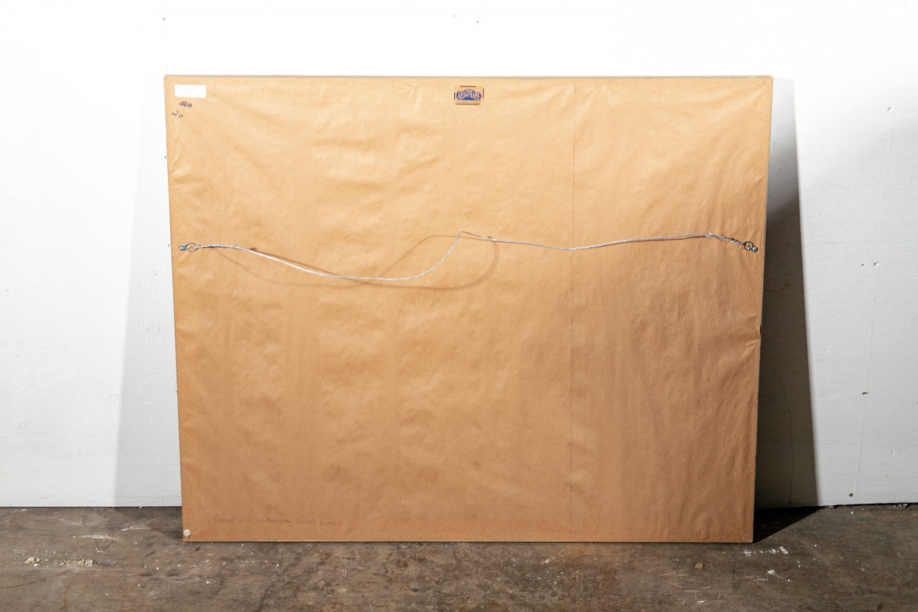 Artwork by Alisa Meyer, Hawk In Flight, Made of paint on paper