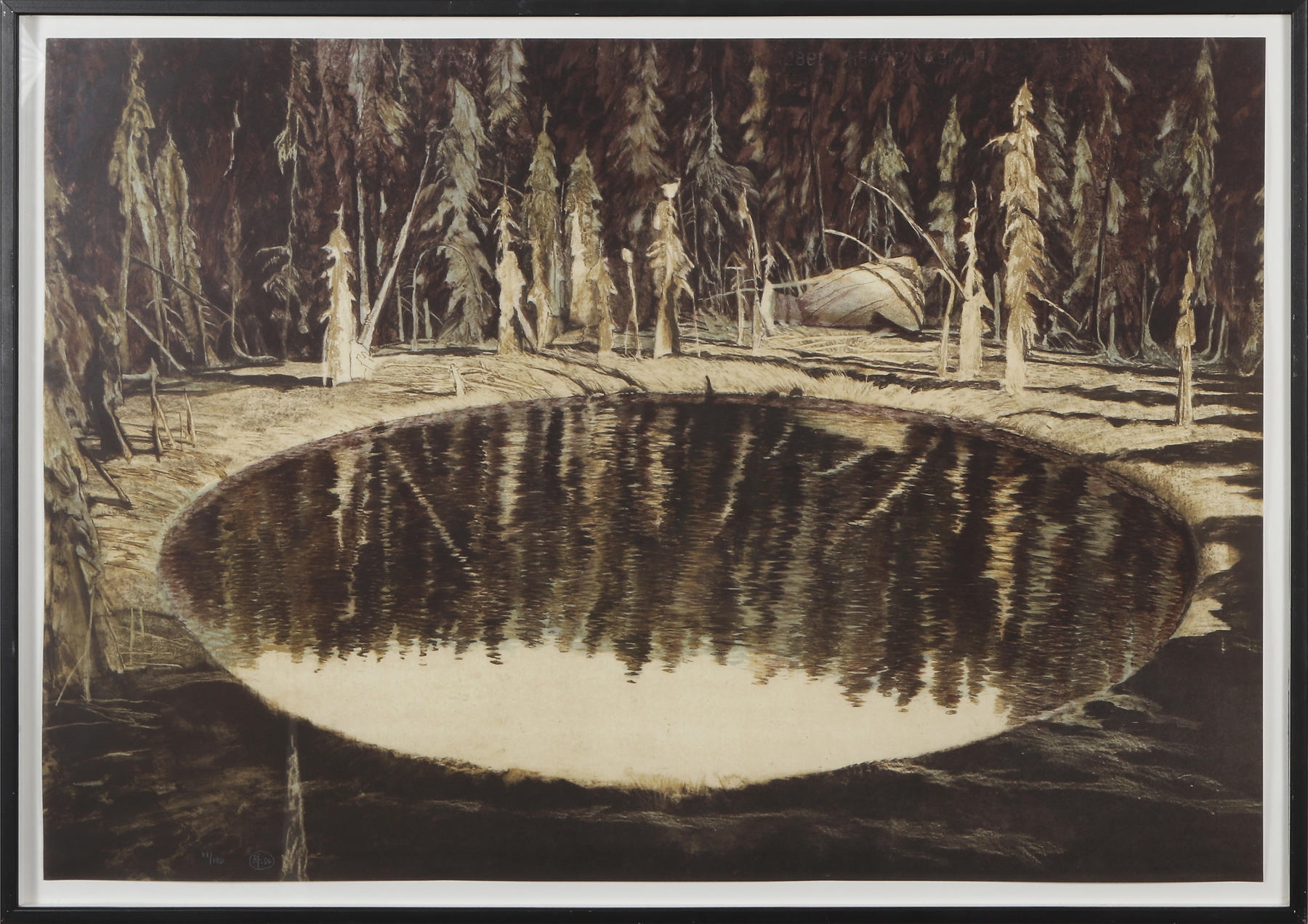 Roj Friberg | Komposition med figur (1966) | MutualArt