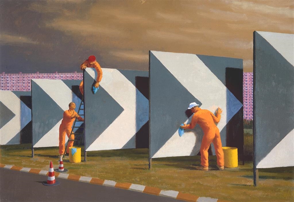 Jeffrey Smart | The Cleaners (2004) | MutualArt