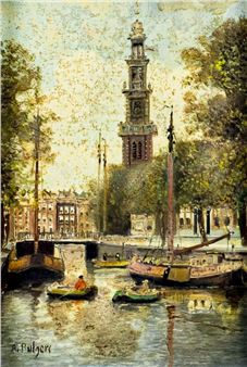 Cityscape - Westertoren, Amsterdam - Anton Rutgers