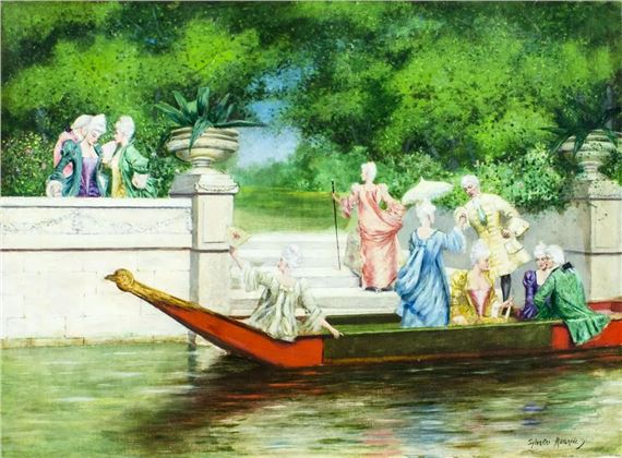 Boat Riding by Sylvester Musgrave, 1892