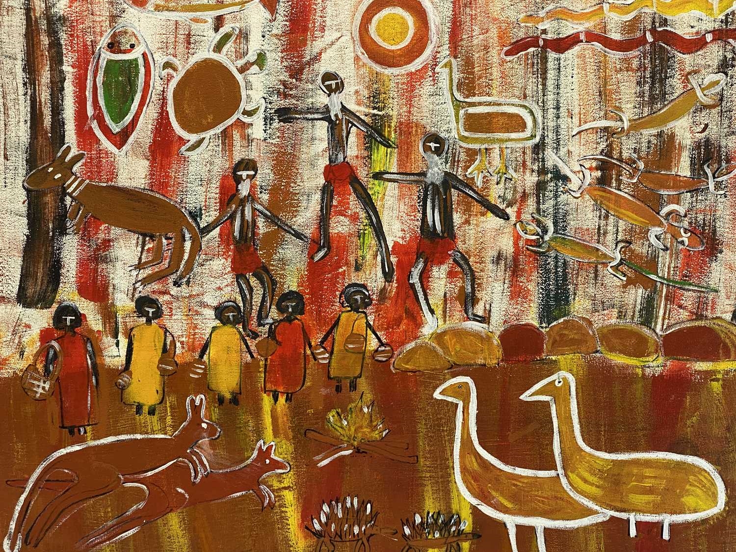 Margaret Adams | INDIGINOUS AUSTRALIAN ARTWORK - MARGARET ADAMS (b.1941 ...