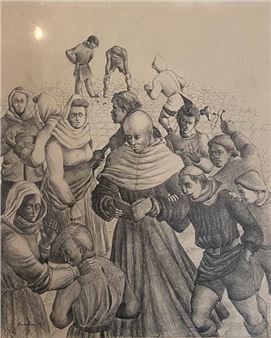 Signed and dated 1942 on the bottom left 32 - Denyse de Bravura