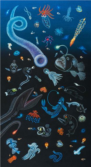 Amanda Hall: How The Sea Came To Be - Chris Beetles Gallery