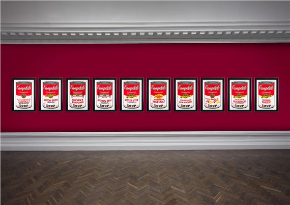 ONLINE: Andy Warhol Campbell’s Soup II - Halcyon Gallery, London (148 New Bond St)