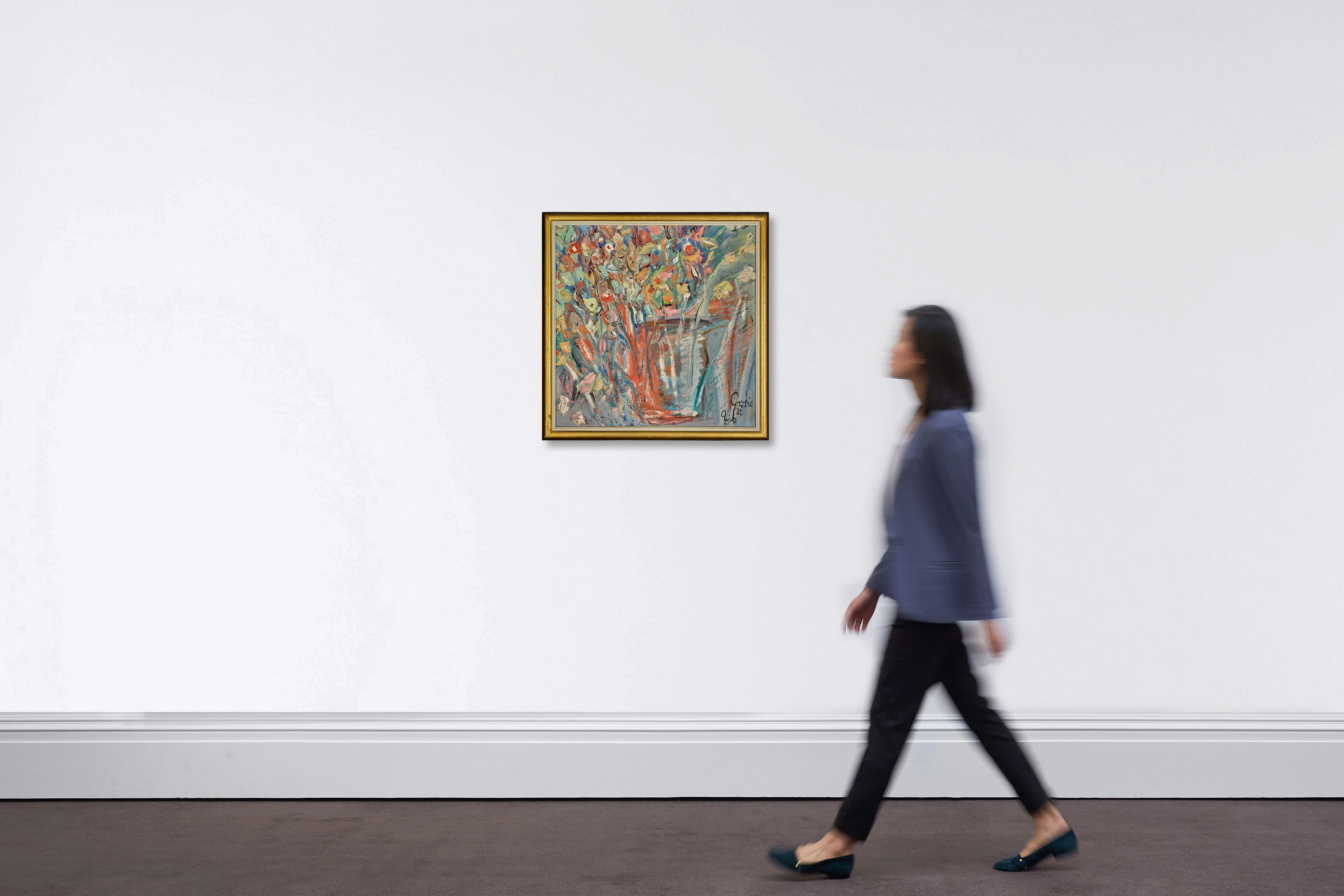 Artwork by Gazbia Sirry, Untitled, Made of oil on canvas